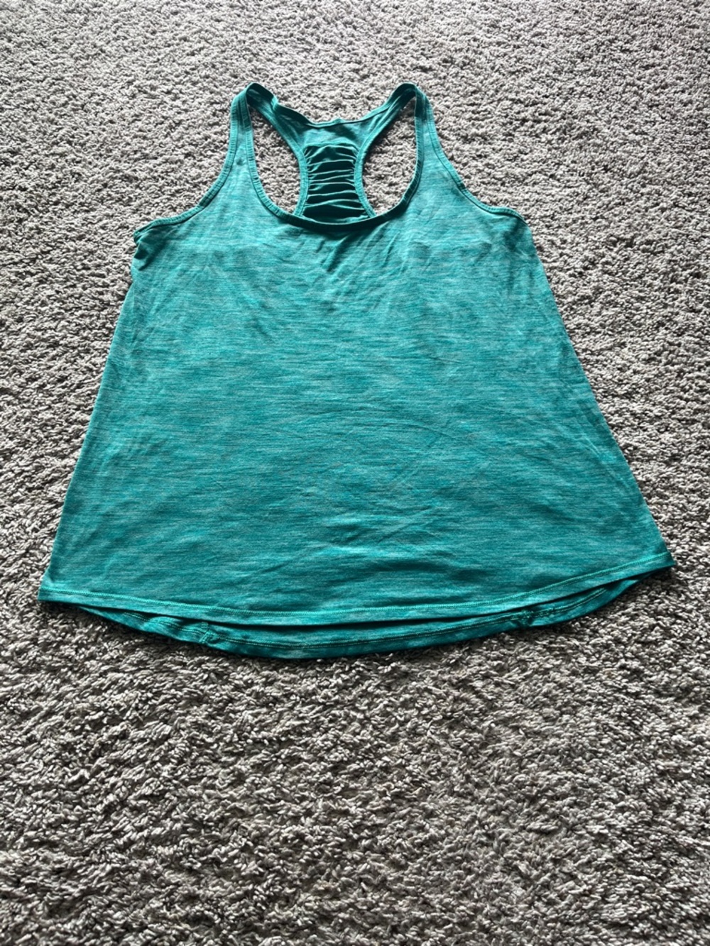 Lululemon Teal Razor-Back Tank